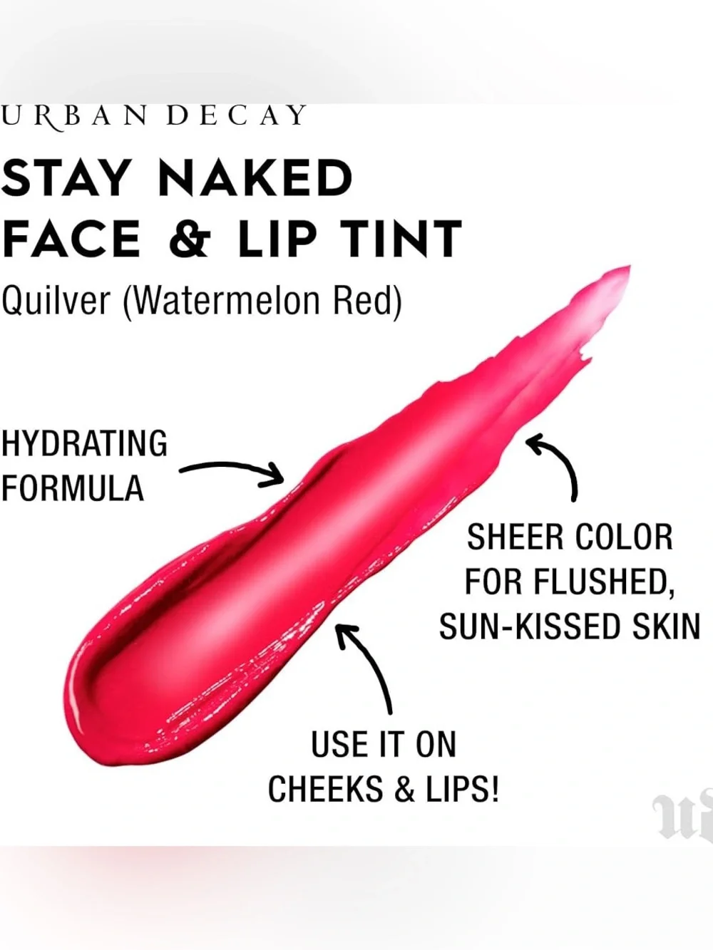 🍒BOGO50%🍒 🆕❤️URBAN DECAY: “BANG” Multitasking Face + Lip Tint